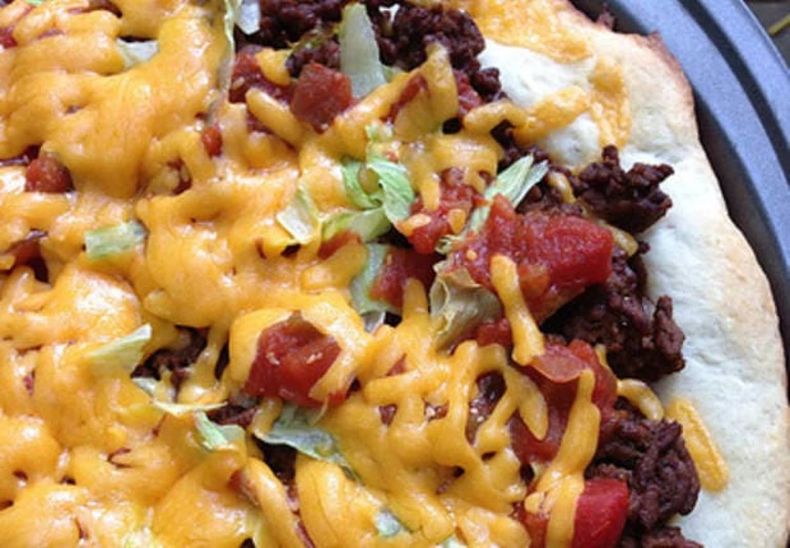 Quick Taco Pizza